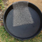 Cast Iron Cleaner and Scrubber XL 8x8 Inch