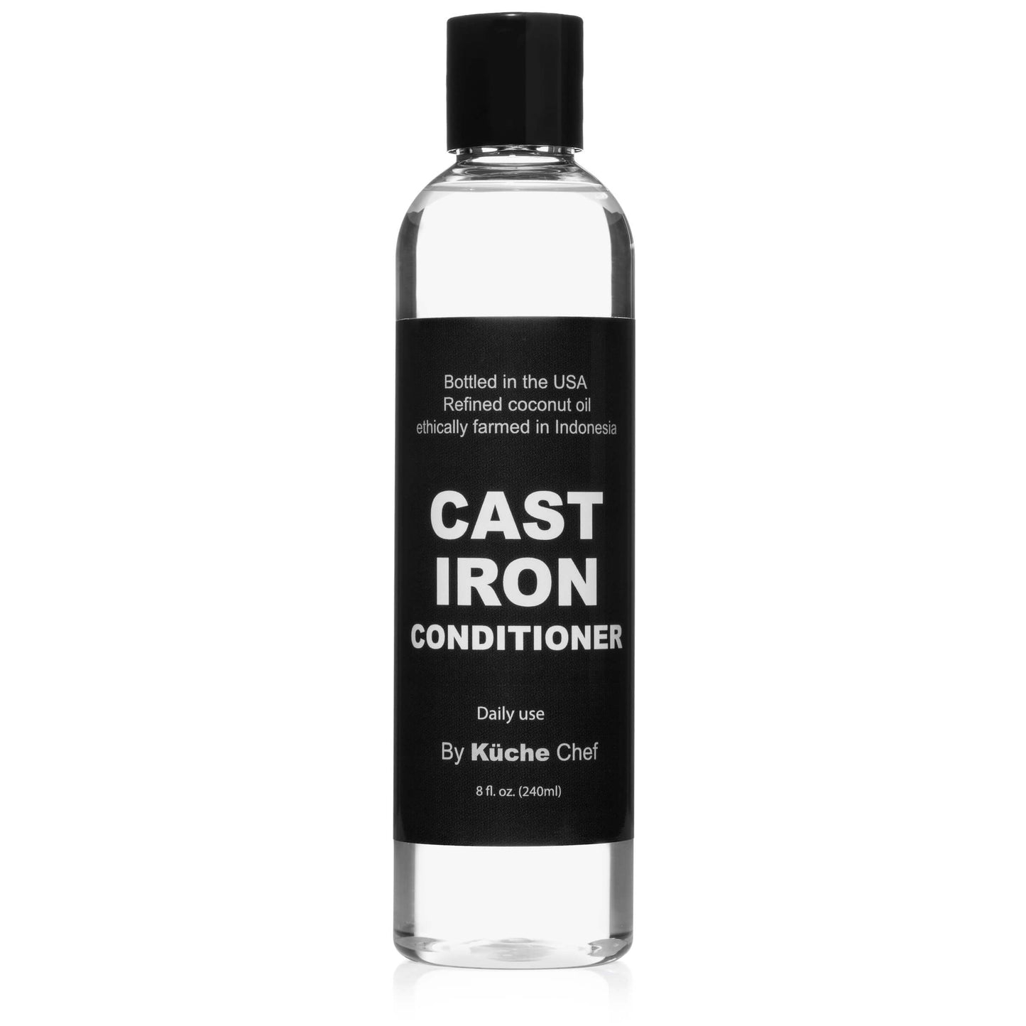 Natural Cast Iron Conditioner For Daily Use (8oz)